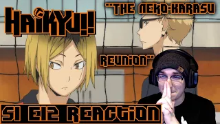 Haikyuu!! S1 E12 "The Neko-Karasu Reunion" Reaction & Review!!