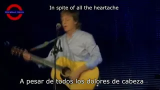 Paul McCartney - In Spite of All the Danger (Sub español e inglés) | Tokyo 2017 HQ