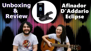 Afinador D'Addario Eclipse - Unboxing e Review