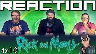 Rick and Morty 4x10 FINALE REACTION!! "Star Mort Rickturn of the Jerri"