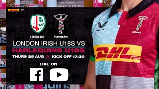 🎥 Live Rugby - London Irish U18s v Harlequins U18s