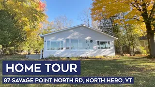 Vermont Home Tour: Updated & Renovated Lake Champlain Cottage in North Hero