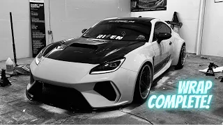 ADRO WIDEBODY BRZ WRAP REVEAL!