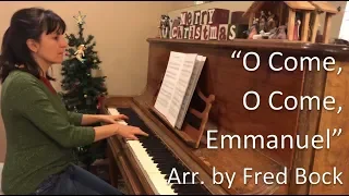 "O Come, O Come, Emmanuel" arranged by Fred Bock | Amanda Dangerfield piano solo #JesusChrist