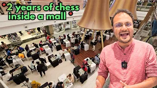 The chess club inside this mall is creating a beautiful hub for players for over 2 years now!