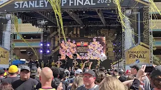 Vegas Golden Knights Stanley Cup Finals Game 5 Pregame outside the Fortress.