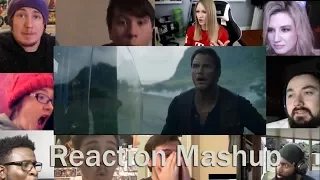 Jurassic World Fallen Kingdom Official Trailer REACTION MASHUP