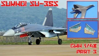 Step by Step GWH 1/48 SU-35S 'Flanker E' Part 3 (assenbly)