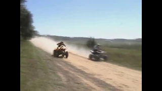 Can Am Renegade 800 vs Yamaha Raptor 700