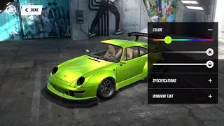 Need For Speed Heat Studio: Porsche 911 Carrera S (993) RWB Build