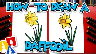 How To Draw A Daffodil