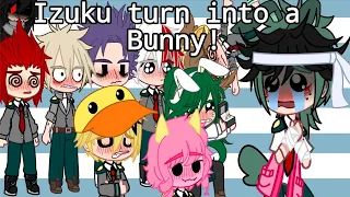 Izuku turn into a Bunny!! ✨DekuBowl✨ 🐰 Happy Easter! special 🐣 ⚠️¡¡CRINGE!!⚠️