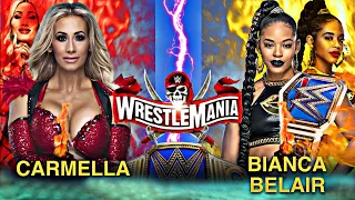 WWE2K20 WRESTLEMANIA PART 1 SMACKDOWN WOMEN’S CHAMPIONSHIP  CARMELLA VS BIANCA BELAIR