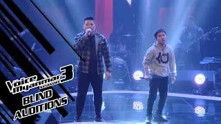 Error: "မငိုပါနဲ့တော့" - Blind Auditions - The Voice Myanmar Season 3, 2020