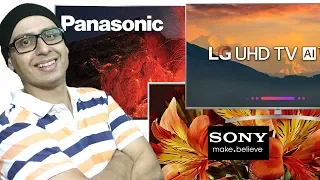 Big Budget TV Comparison | LG vs Sony vs Panasonic (Hindi)