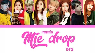 How Would BTS and BLACKPINK Sing 'Mic Drop remix'「Fanmade」