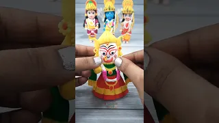 DIY Clay Jagannath Ji🙏🙏🥰🌼🌺 Old Barbie Doll Makeover 🙏🌺🥥Lord Balabhadra Swamy Making With Clay🙏🙏🙏