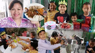 bachha party/ happy birthday chhora../ pokhara/ family vlog/ nepali mom vlog/ sano sansar/ momo/
