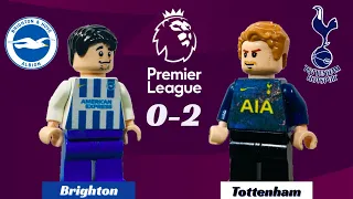 Brighton 0-2 Tottenham | LEGO Highlights