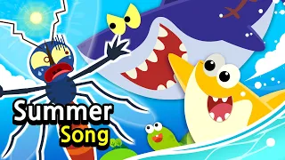 Summer Animal Songs 40M Compilation🌊 | Popular Playlist for Kids | Nursery Rhymes + ★ TidiKids