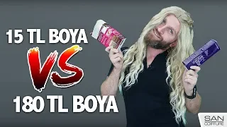 15 TL vs 180TL BOYA (Videyosu İzlensin Diye Boya Yapan Youtuber)