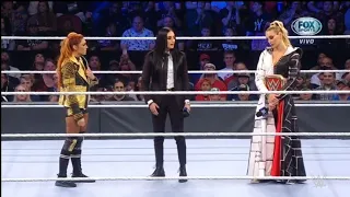 Becky Lynch y Charlotte Flair intercambian sus Campeonatos - WWE Smackdown 22/10/2021 (En Español)