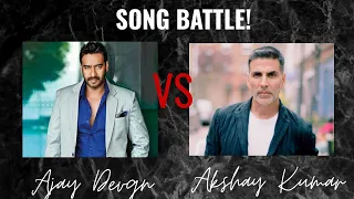 Ajay Devgn VS Akshay Kumar | SONG BATTLE 💥