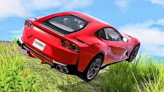 Epic High Speed Car Jumps #148 – BeamNG Drive | CrashBoomPunk