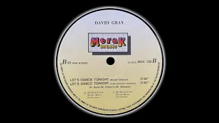 David Gray – Let's Dance Tonight (Instrumental)