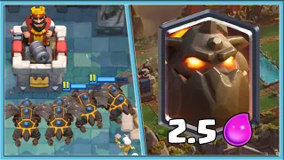 🗿 LAVA HOUND 2.5 ELIXIR! FASTEST DECK IN THE WORLD / Clash Royale