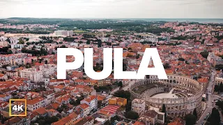 Pula - Croatia🇭🇷  4K virtual walking tour