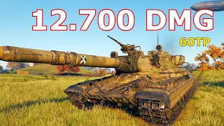 World of Tanks 60TP Lewandowskiego - 4 Kills 12,7K Damage