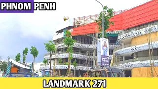 Top 2 Biggest Shopping Mall in Phnom Penh ll Chip Mong Landmark 271 || Project Updated 2022