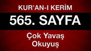 Kuran 565. sayfa tecvitli sayfa sayfa en yavaş hatim 29. cüz