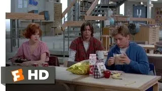 The Breakfast Club (6/8) Movie CLIP - Lunchtime (1985) HD