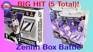 2023 Zenith Football Box Battle - Mega VS Blasters - Unbelievable Results!