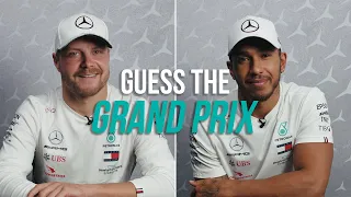 Guess the Grand Prix with Valtteri and Lewis!