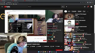 xQc Cries Laughing at "Forsen Reacts to xQc CRIES LAUGHING at the SANEST FORSEN DONO"