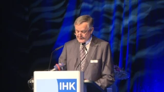 Video der Rede von IHK-Präsident Felix G. Hensel beim IHK-Jahresempfang 2017