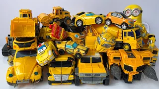 Allbum Yellow car BEASTS: Smash Excavator, Truck, Crane & Boat Car, Robot Tobot, Bulldozers