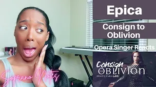 Opera Singer Reacts to Epica Consign to Oblivion | MASTERCLASS | Performance Analysis |