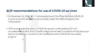 MDstewardship Pfizer-BioNTech COVID-19 Vaccine Webinar