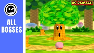 Kirby 64 The Crystal Shards (N64) - All Bosses - (No Damage)