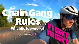 Chain gang Rules | What did i do wrong?