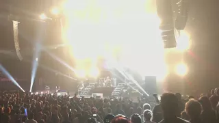 Skillet song whispers in the dark air1 positive hits tour houston texas 10/7/17