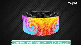 Meiyad Soft Flexible LED Display Screen Introduction