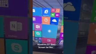 The Windows 8.1 Start Screen be like... #windows8 #microsoft