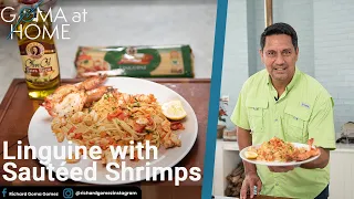 Goma At Home: Linguine With Sauteed Shrimps