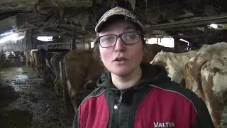 Portrait de Myriam, éleveuse de vaches Aubrac