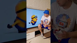 Minion and Boxtoxtv Funny Moment 🤣 #shorts #minions #funny #meme